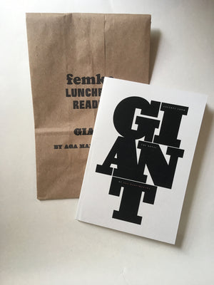 Femke Lunchbag Reader - Giant by Aga Maksimowska, postage included